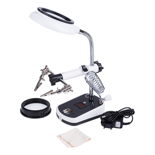 Держатель Magnifier MG16075C-8L LED 73 мм (10-9-2834723)