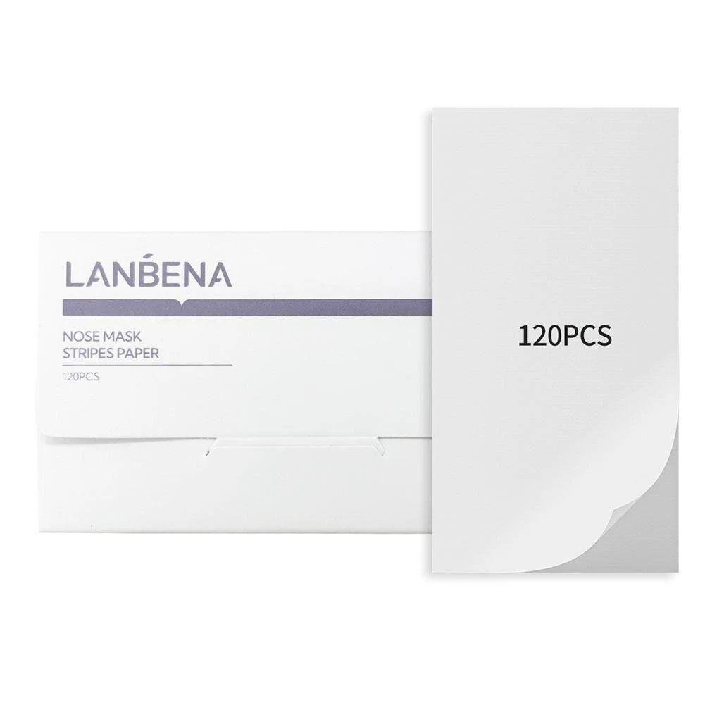 Паперові смужки для носової маски Lanbena Nose Plants Pore Strips 120 шт.