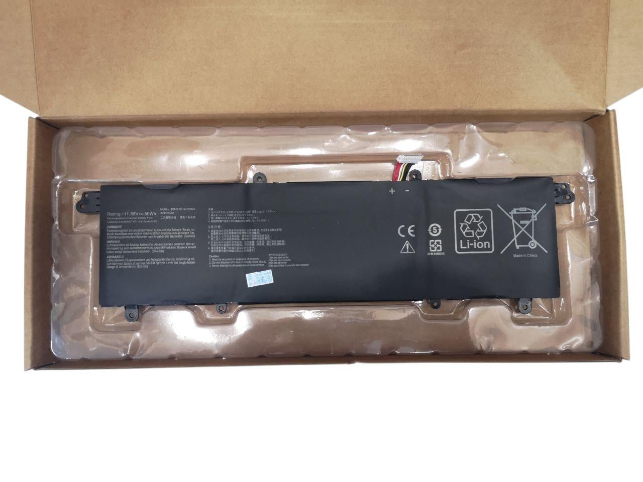 Аккумулятор для Asus ZenBook S13 UX392F/UX392FA/UX392FN/C31N1821 4335 mAh 50Wh