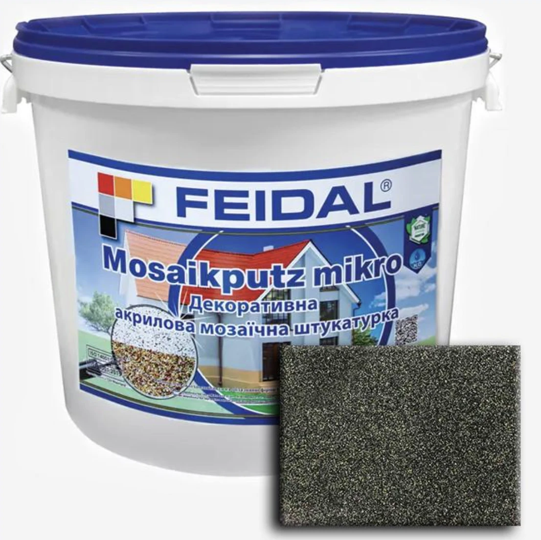 Декоративна штукатурка акрилова мозаїчна Feidal Mosaikputz mikro M12 15 кг (1886455848)