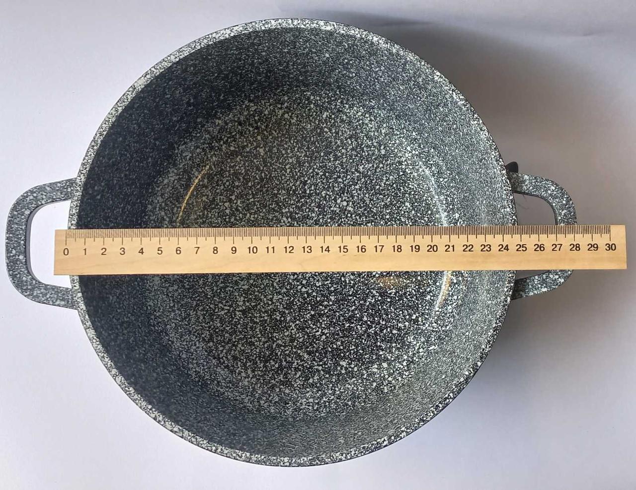 Кастрюля Edenberg со стеклянной крышкой гранитное покрытие 4,5 л (EB-3978) - фото 6 Кастрюля Edenberg со стеклянной крышкой гранитное покрытие 4,5 л (EB-3978) - фото 6