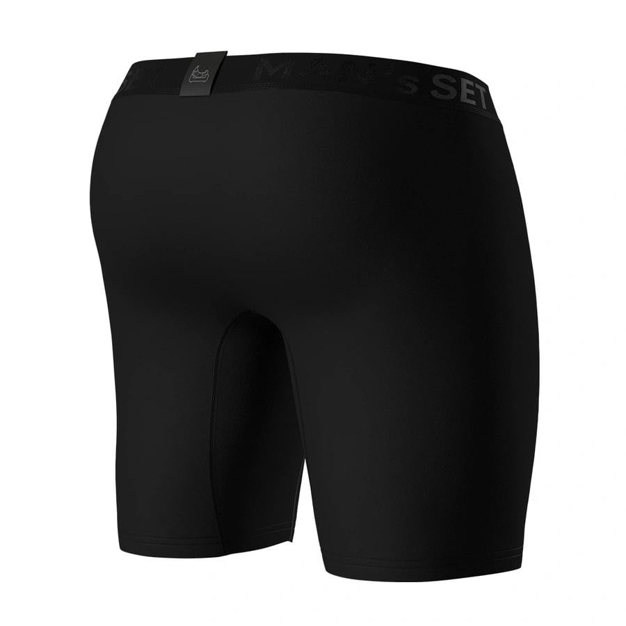 Термошорты мужские MAN's SET Black Series M Черный (TB100-01M) - фото 3 Термошорты мужские MAN's SET Black Series M Черный (TB100-01M) - фото 3