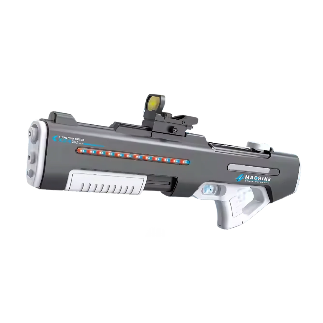 Пистолет-бластер водный электрический аккумуляторный с автоматической закачкой воды Серый Пистолет-бластер водный электрический аккумуляторный с автоматической закачкой воды Серый