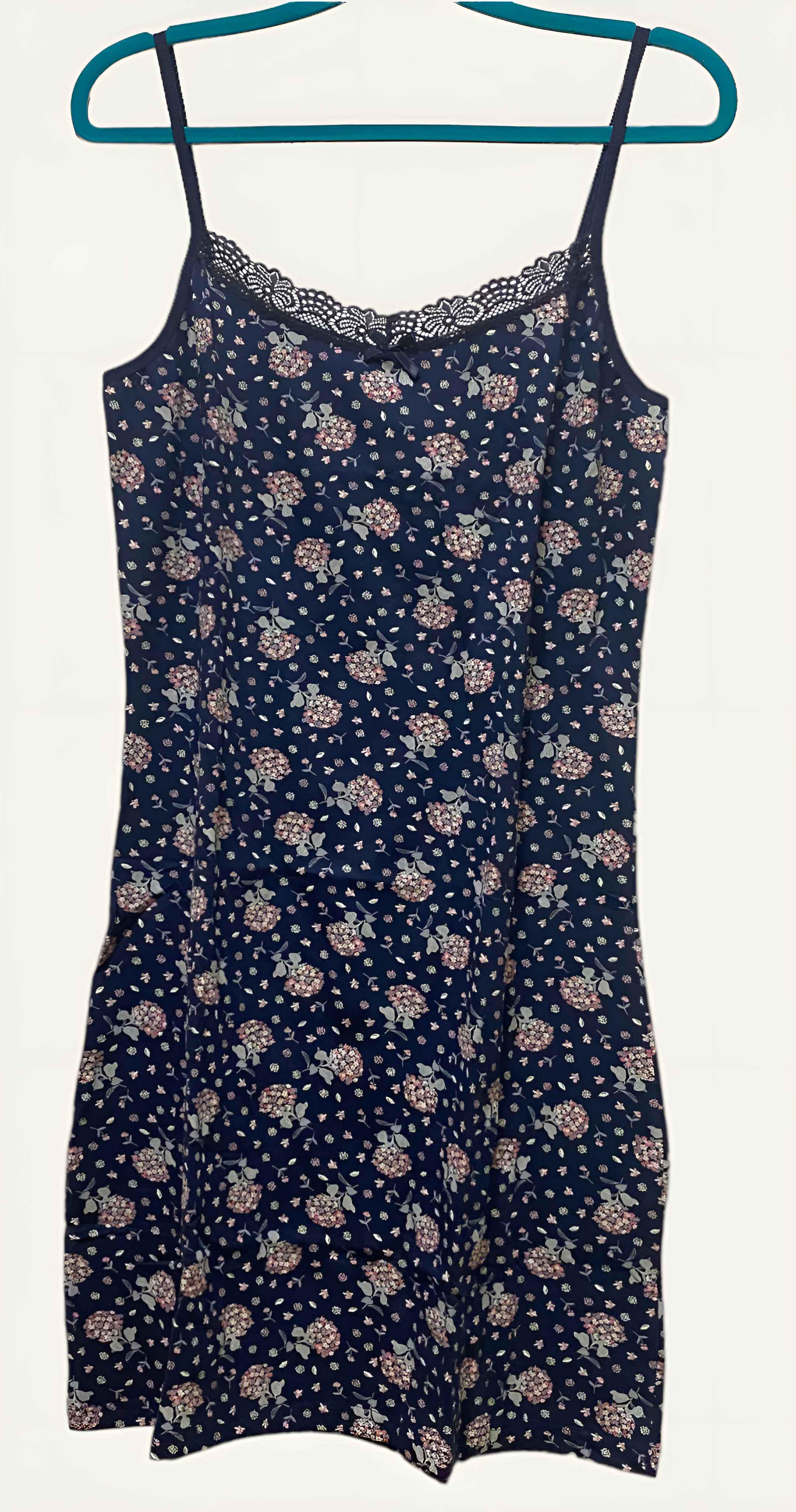 Рубашка ночная Букеты XXXL Синий (13323592)