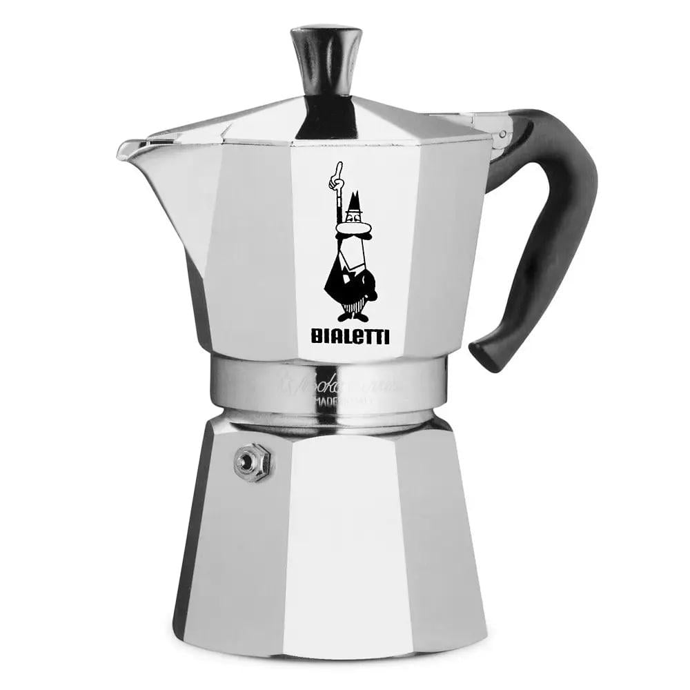 Гейзерна кавоварка Bialetti Moka Express на 3 чашки 130 мл (6799)