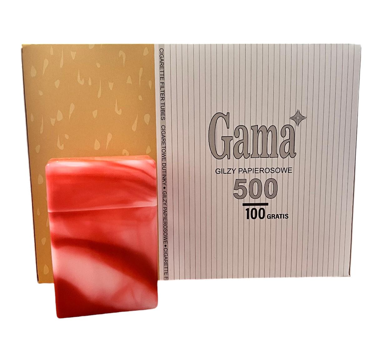 Гильзы сигаретные Gama 500 и коробочка Atomic (980212)