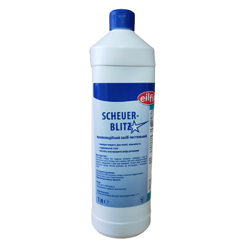 Засіб для чищення Scheuer-Blitz кремоподібний 1 л (100008-001-029)
