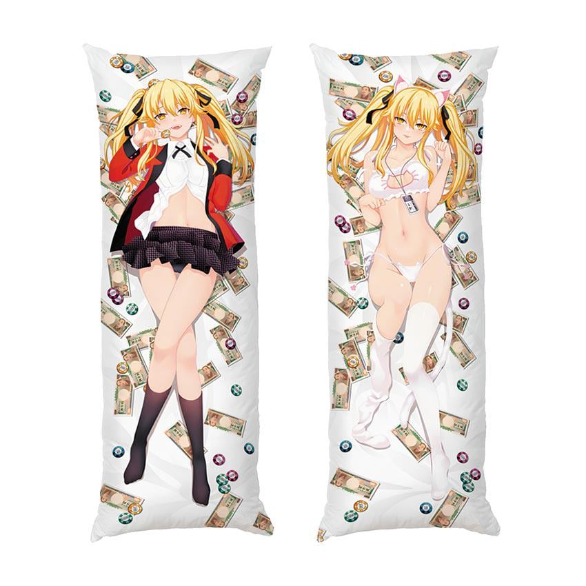 Подушка дакімакура Mary Saotome Kakegurui габардин 120х40 см (112556-1)