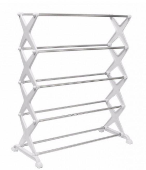 Підставка для взуття UTM Shoe Rack 5 полиць Білий (19481215) - фото 3