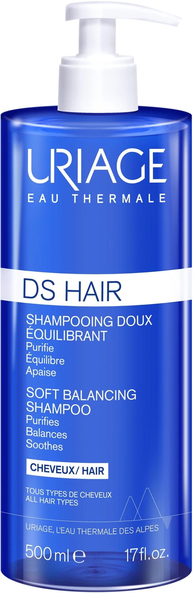 Шампунь для всех типов волос Uriage DS Hair Soft Balancing Shampoo балансирующий мягкий 500 мл (1453033709) Шампунь для всех типов волос Uriage DS Hair Soft Balancing Shampoo балансирующий мягкий 500 мл (1453033709)