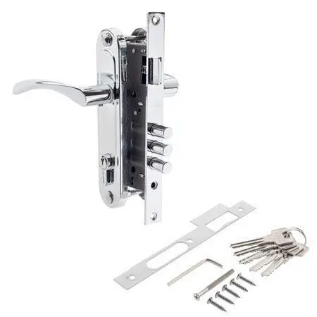 Замок врезной Avers 1023/60-CR Хром (303868E)