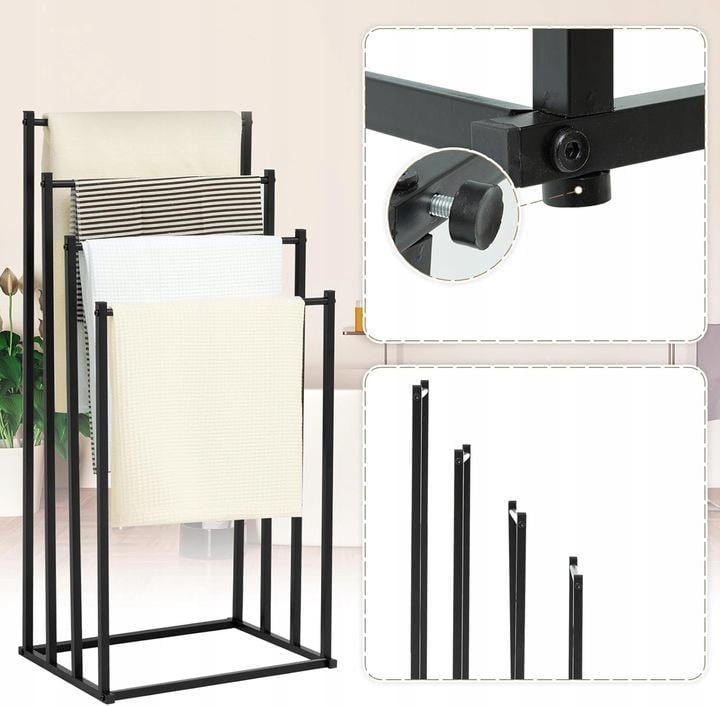 Стойка для полотенец напольная Telstar Черный (23373462) - фото 9 Стойка для полотенец напольная Telstar Черный (23373462) - фото 9