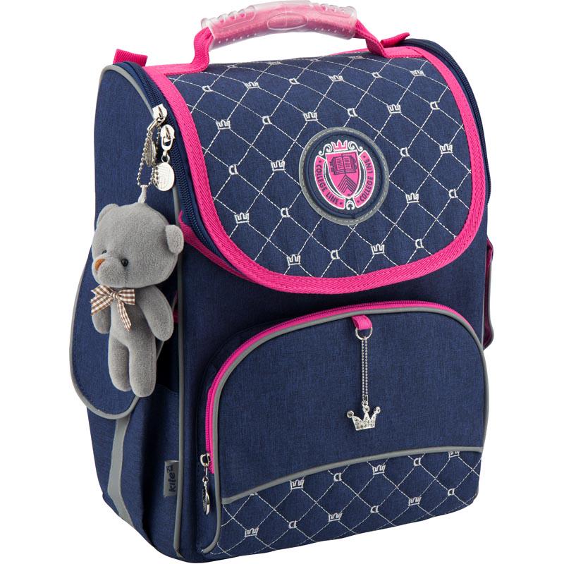 Рюкзак школьный каркасный KITE College line 34x26x13 11 л Голубой (K18-501S-10)