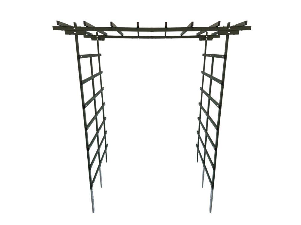 Опора цветочная SIMBUD Малинская лестница 150 см Темно-зеленый (27884045)