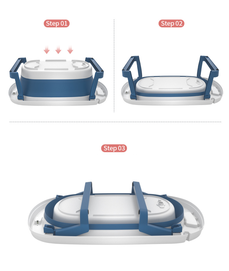 Детская складная ванна 82х49х21 см (2622987564) - фото 5