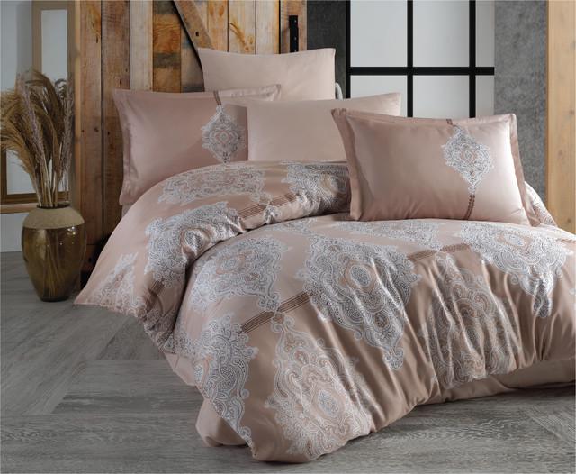 Комплект постельного белья Aran Clasy Mudonse Евро Сатин