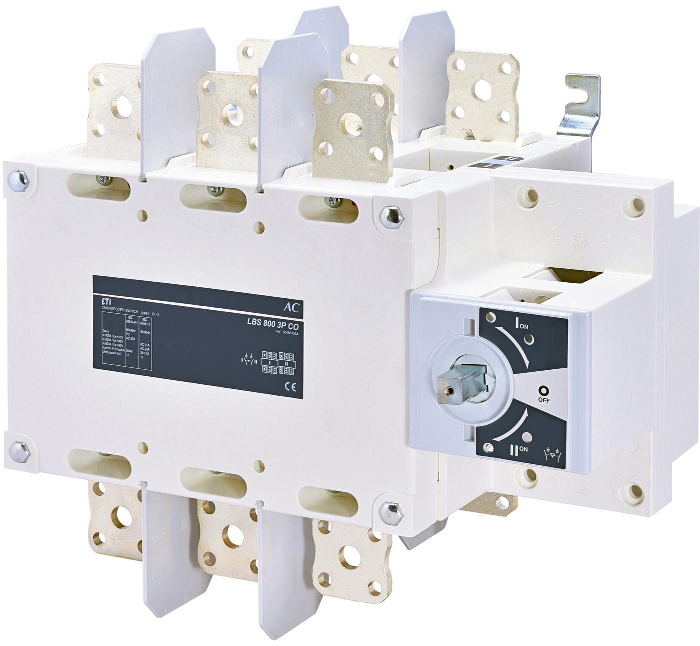 Переключатель нагрузки ETI LBS CO 3P 800 "1-0-2" 800А (4661554)