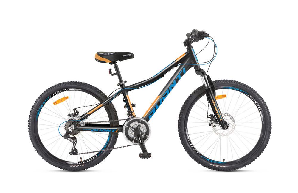 Велосипед подростковый Avanti Rapid 12" 24" Черный/Синий/Оранжевый (041e0c0a)