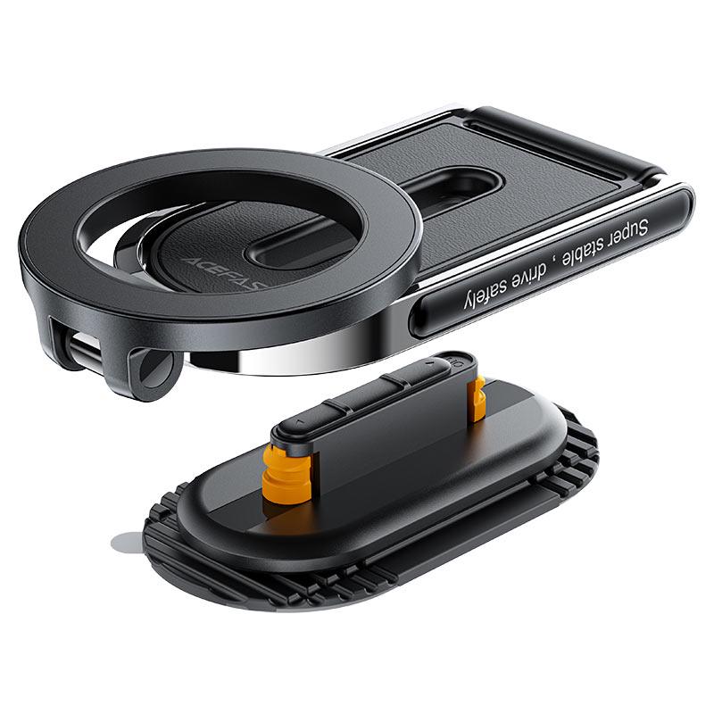 Автодержатель для телефона Acefast D54 magnetic car holder for dashboard Black (6974316284321) - фото 3 Автодержатель для телефона Acefast D54 magnetic car holder for dashboard Black (6974316284321) - фото 3