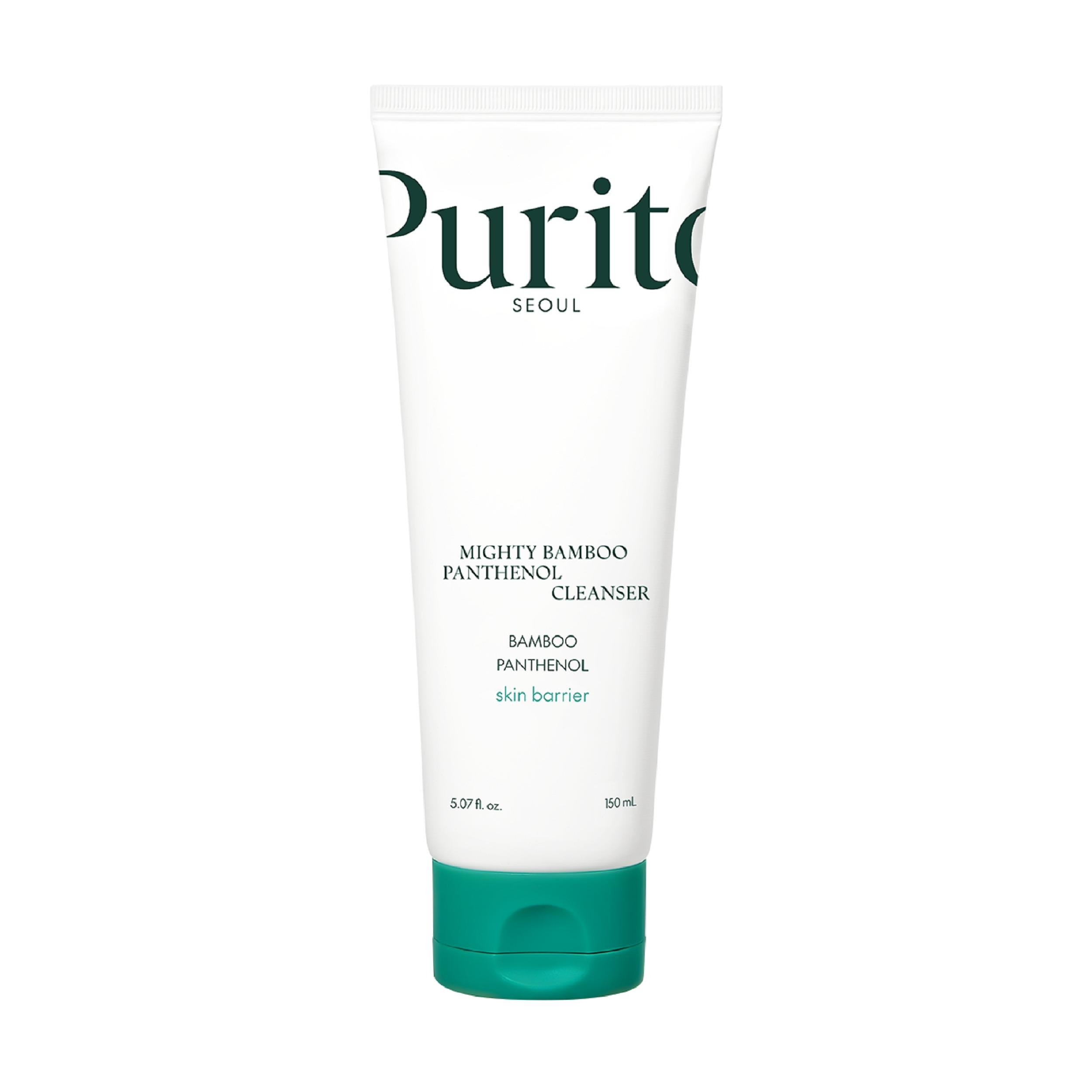 Гель для умывания с экстрактом бамбука и пантенолом Purito Seoul Mighty Bamboo Panthenol Cleanser 150 мл (28948591)