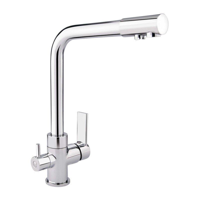 Смеситель для кухни Q-tap Form QTFORMCRM007F2 на две воды Хром (60307) Смеситель для кухни Q-tap Form QTFORMCRM007F2 на две воды Хром (60307)