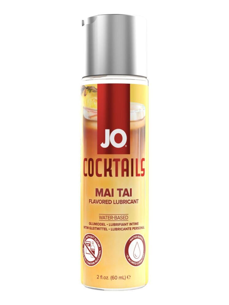 Лубрикант на водній основі JO Cocktails Mai Tai без цукру рослинний гліцерин 60 мл (37990382)