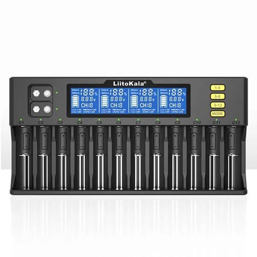 Зарядное устройство для LiitoKala Lii-S12 26650 12x26700 2170 AA (594055)