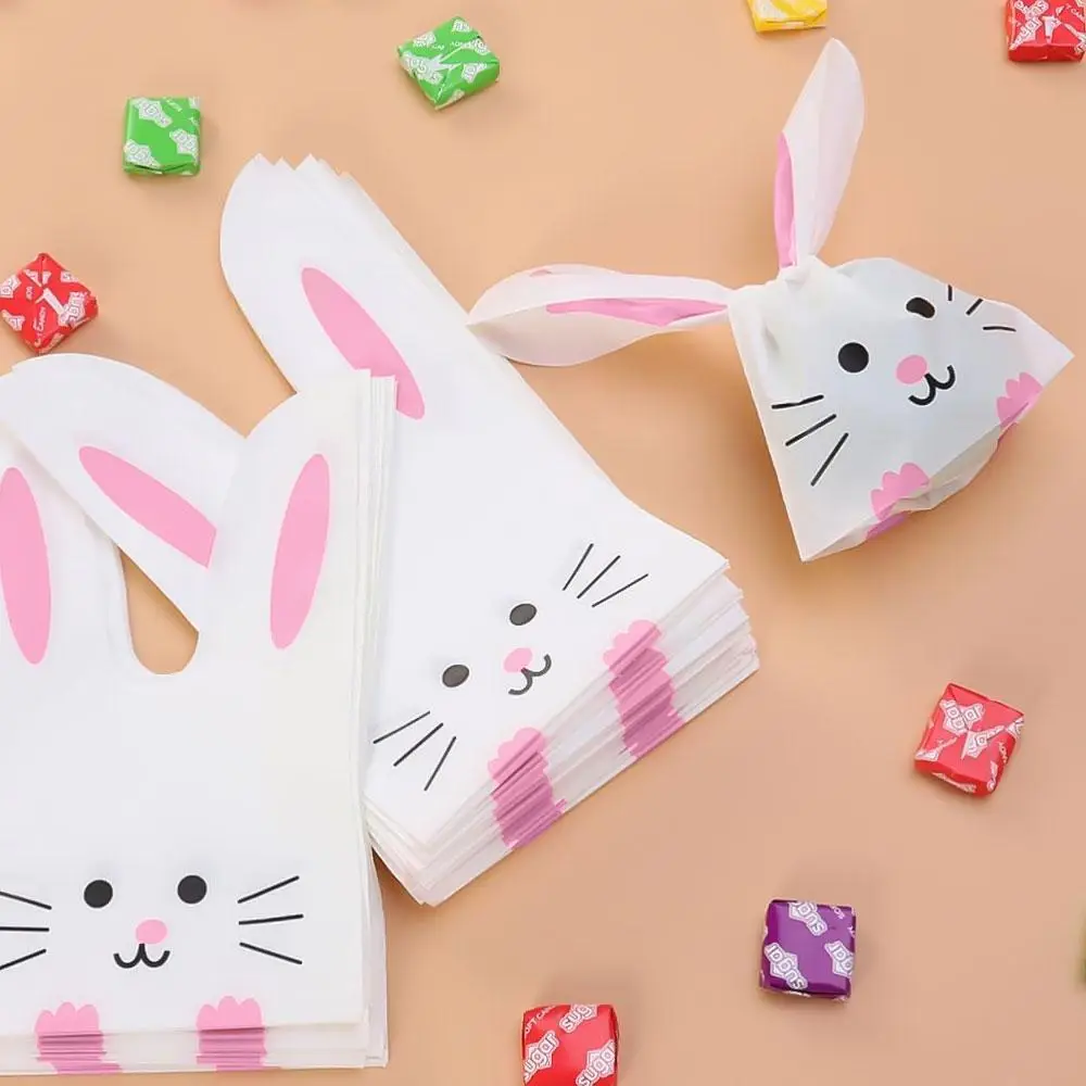 Набор пакетов с ушками розовый зайчик 13x22 см 25 шт. (OK0075_8) - фото 4 Набор пакетов с ушками розовый зайчик 13x22 см 25 шт. (OK0075_8) - фото 4