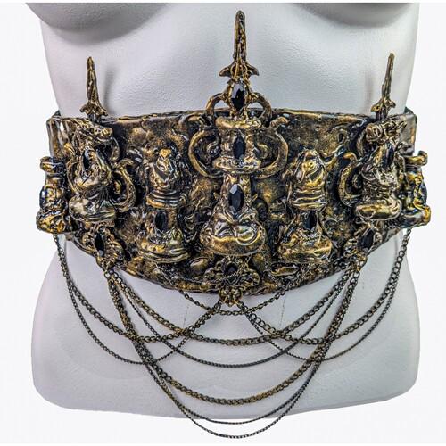 Пояс-корсет Шахова королева Seta Decor 25-518BLK-GL