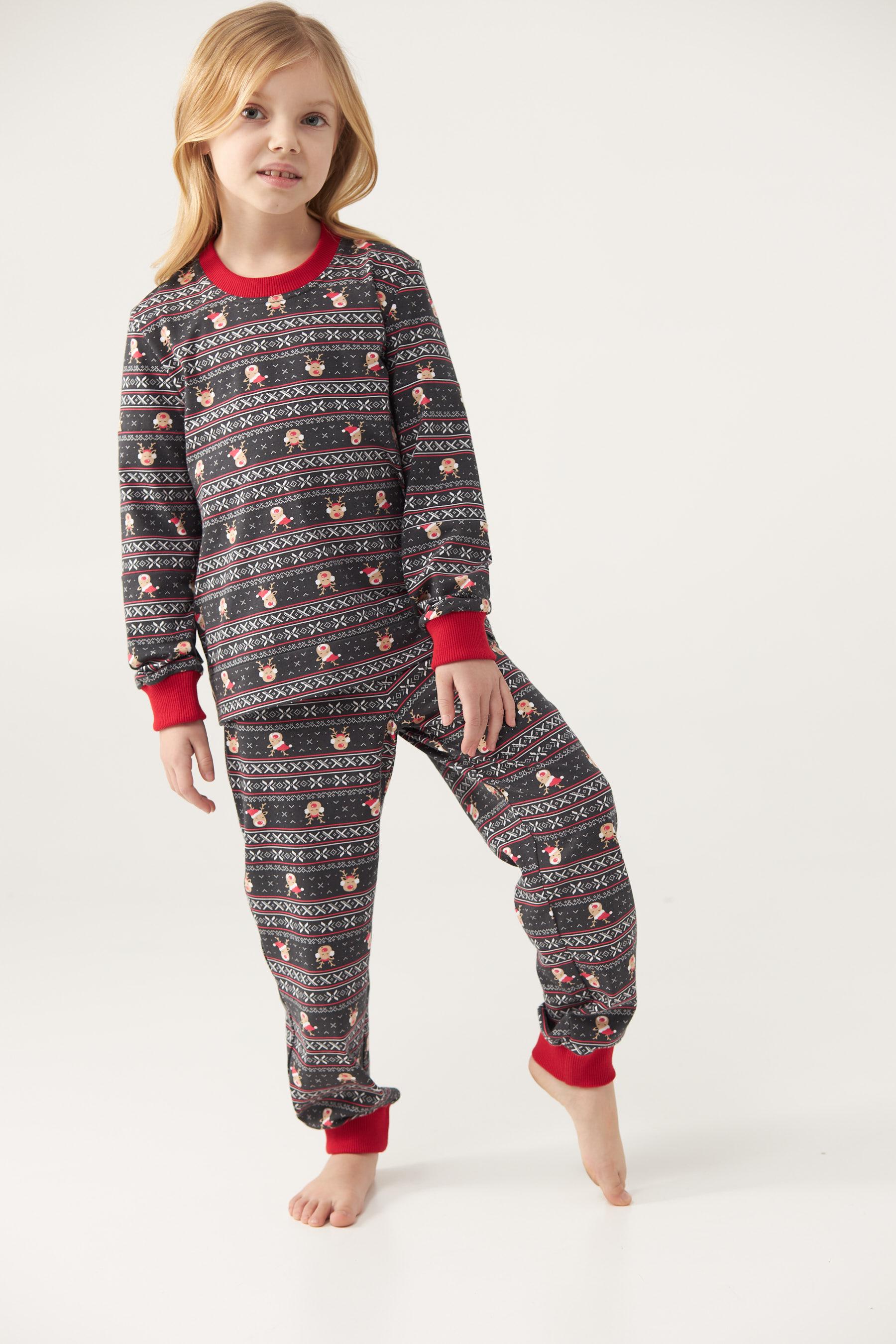 Пижама детская унисекс теплая Ellen Magic CPF 0682/01/01 140 см Коричневый Пижама детская унисекс теплая Ellen Magic CPF 0682/01/01 140 см Коричневый