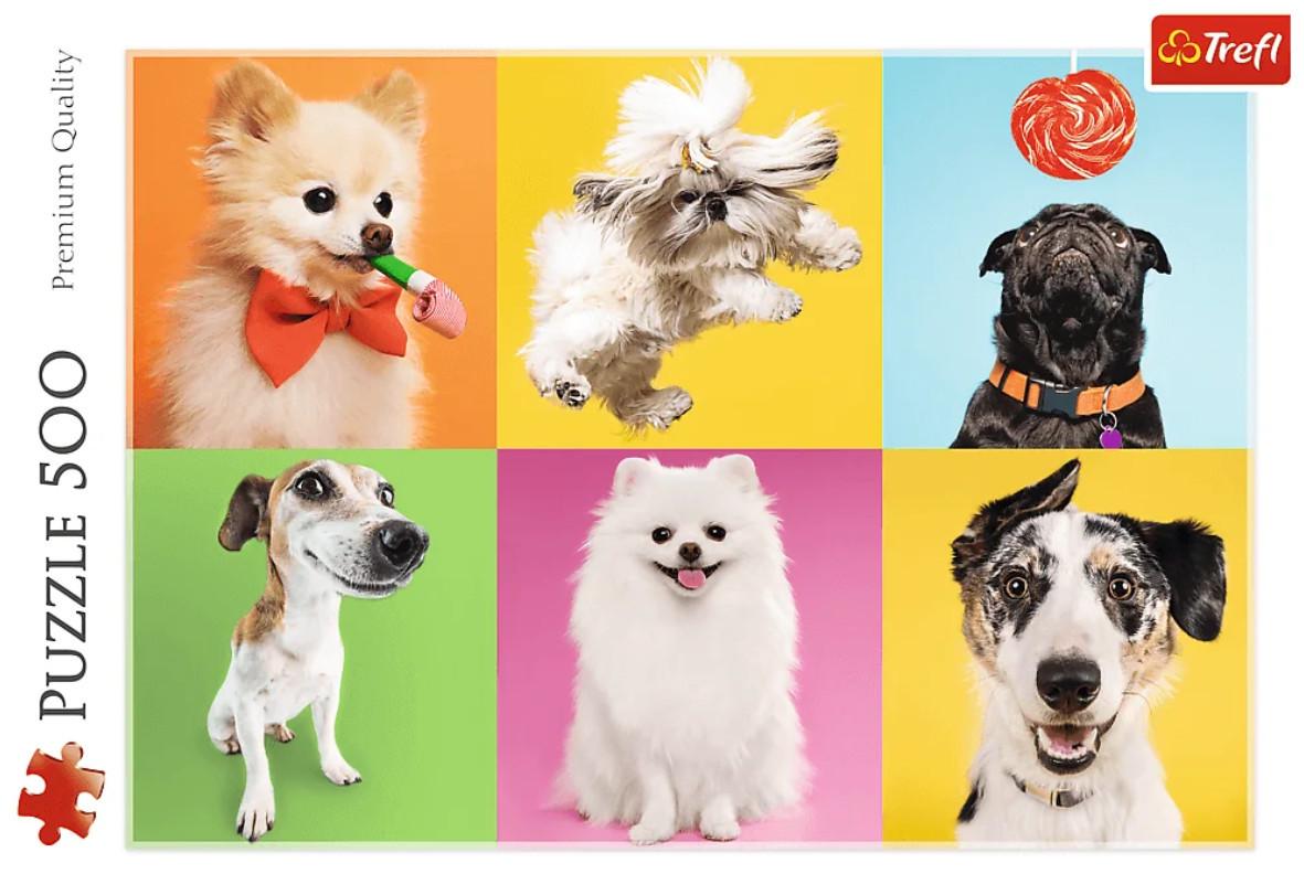 Пазл Trefl Собачки 500 эл. - фото 2 Пазл Trefl Собачки 500 эл. - фото 2