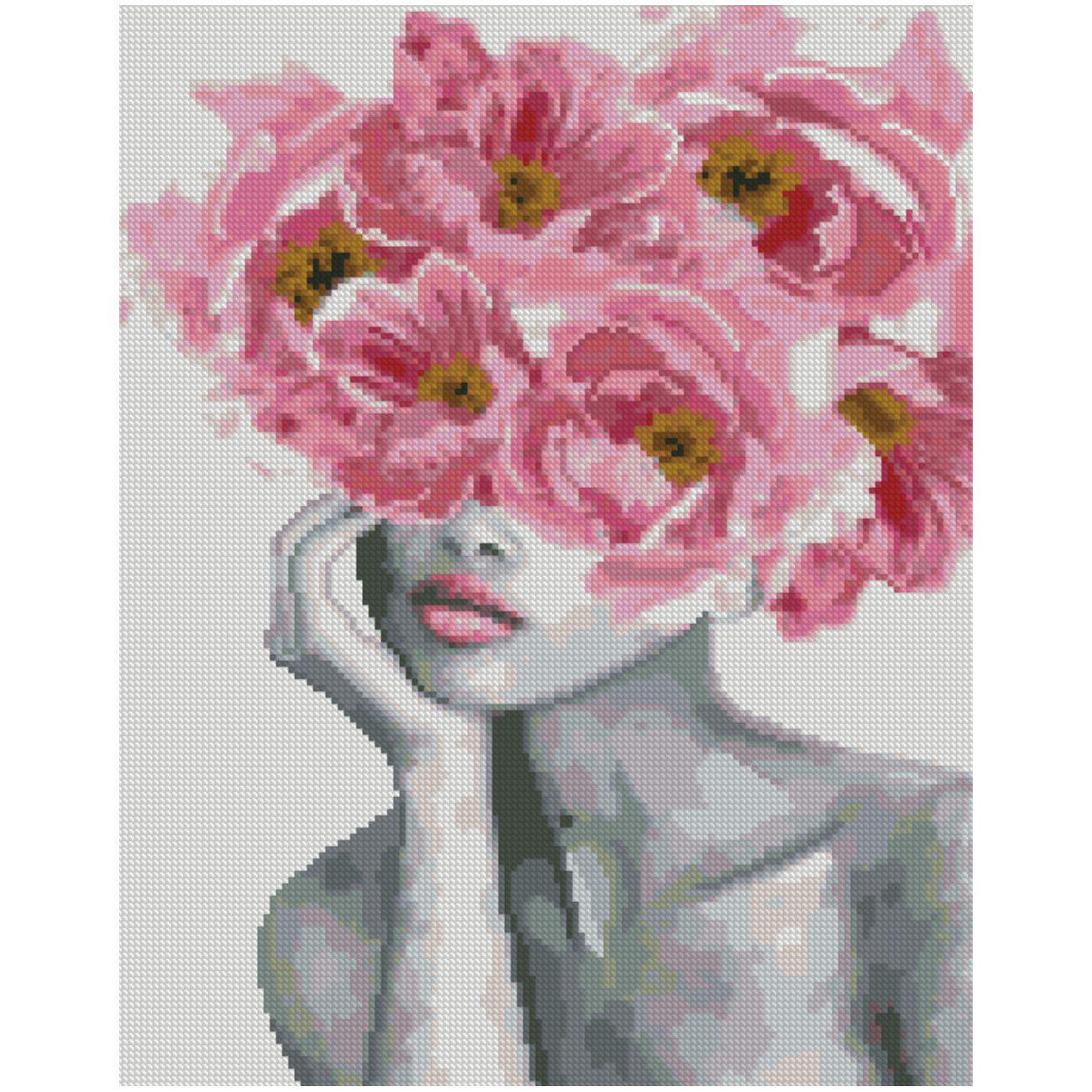 Алмазная мозаика Strateg Нежность 40х50 см (Str-FA0022)