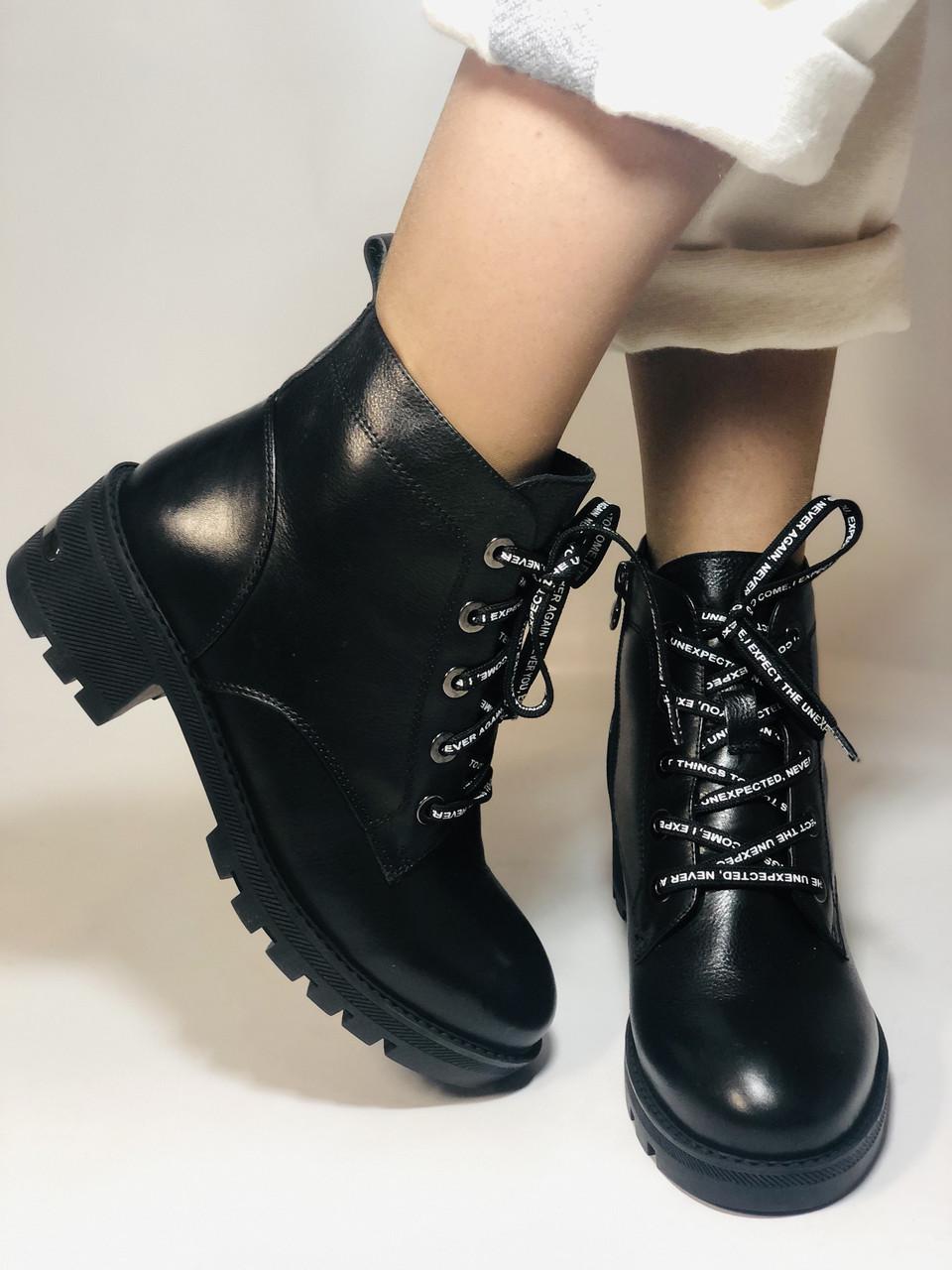 Ботинки женские зимние Alvito р. 38 24,5 см Черный (2425)