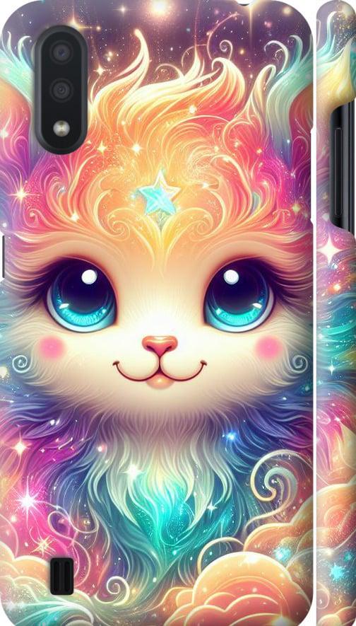 Чехол на Samsung Galaxy A01 A015F Сказочный котенок (5813m-1842-42517)