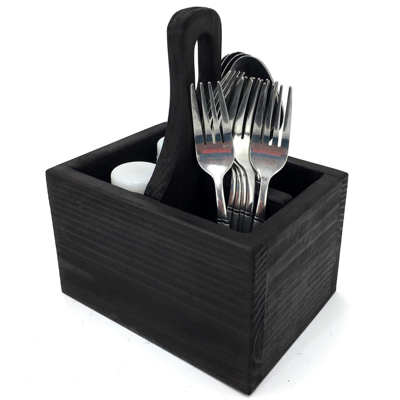 Подставка для столовых приборов из дерева Товаглия Венге (Псп-002512)