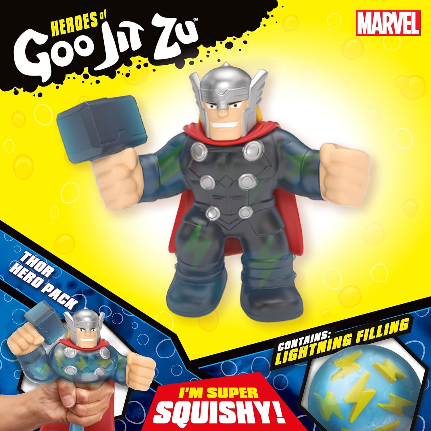 Фігурка тягучка Тор Heroes of Goo Jit Zu Licensed Marvel S3 Hero Pack-Thor - фото 5 Фігурка тягучка Тор Heroes of Goo Jit Zu Licensed Marvel S3 Hero Pack-Thor - фото 5