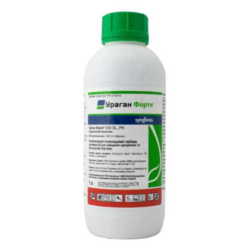 Гербіцид SL Syngenta Ураган Форте розчинний концентрат 500 г/л 1000 мл (2082535254)