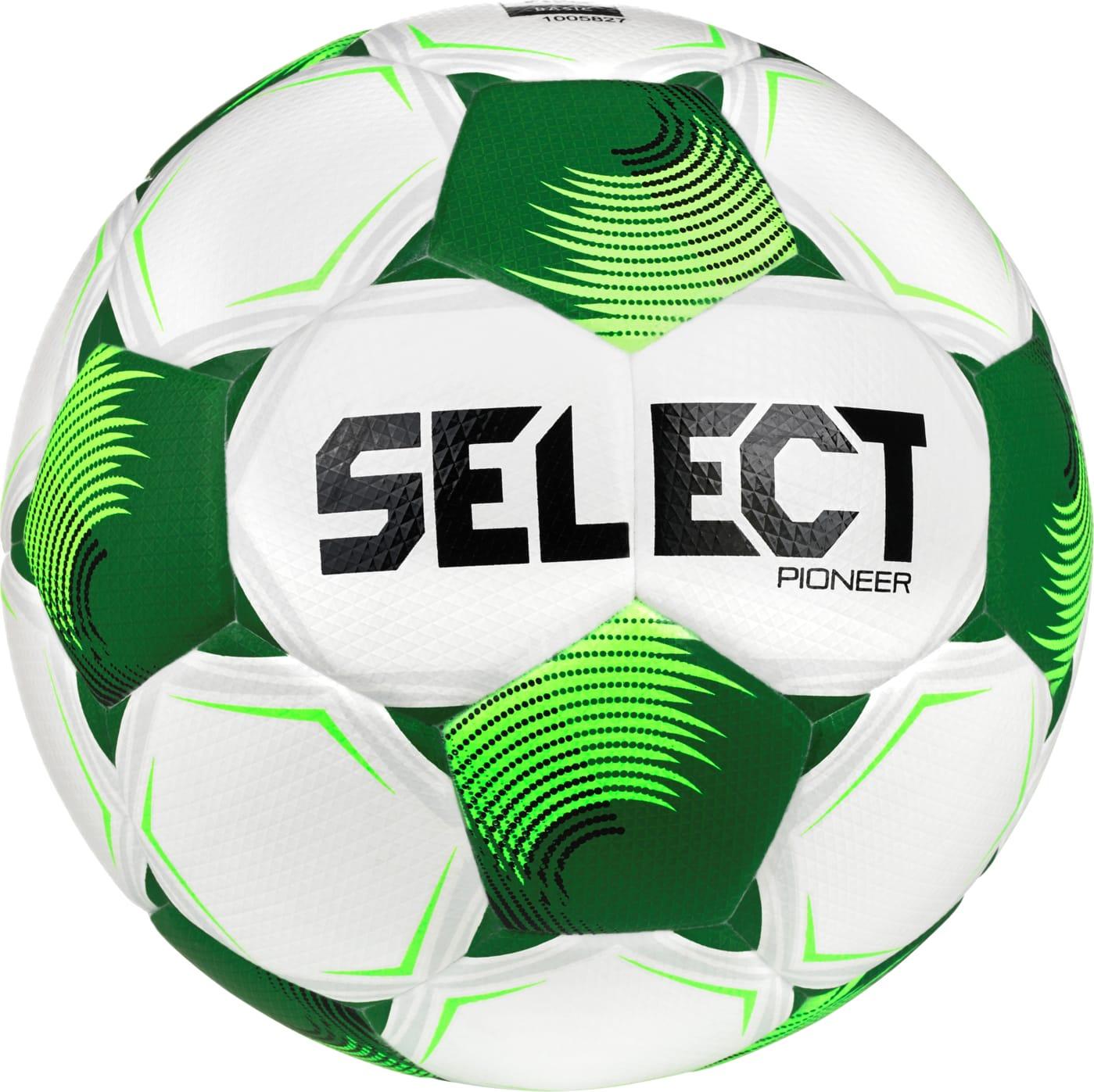 М'яч футбольний Select FB Pioneer Fifa v26 р. 4 Білий/Зелений (086407-005 4)