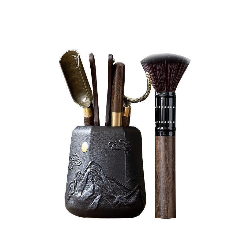 Набір інструментів Puer Set для чайної церемонії 5 пр. Black (PS-5541)