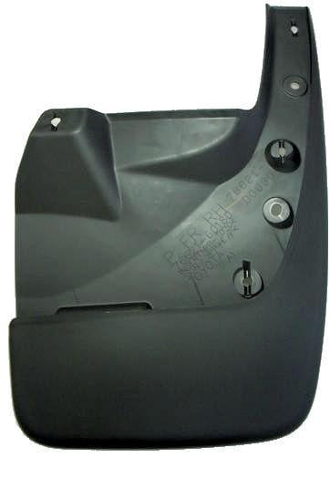 Брызговики автомобильные для Toyota Land Cruiser 09-пластиковые Черный (76621-60180)