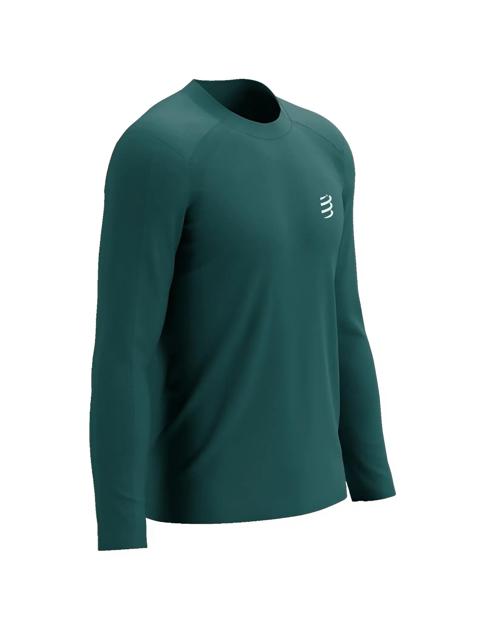 Кофта мужская Compressport Performance LS Tshirt M XXL Storm (ATSM4946028XXL)