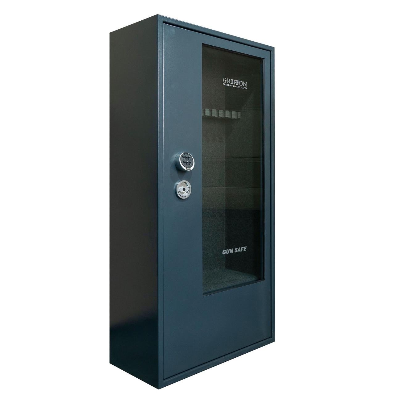 Сейф оружейный Griffon GG.840.E EM Dark Grey