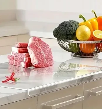 Доска кухонная для нарезки акриловая 45х35 см (G00021) - фото 5