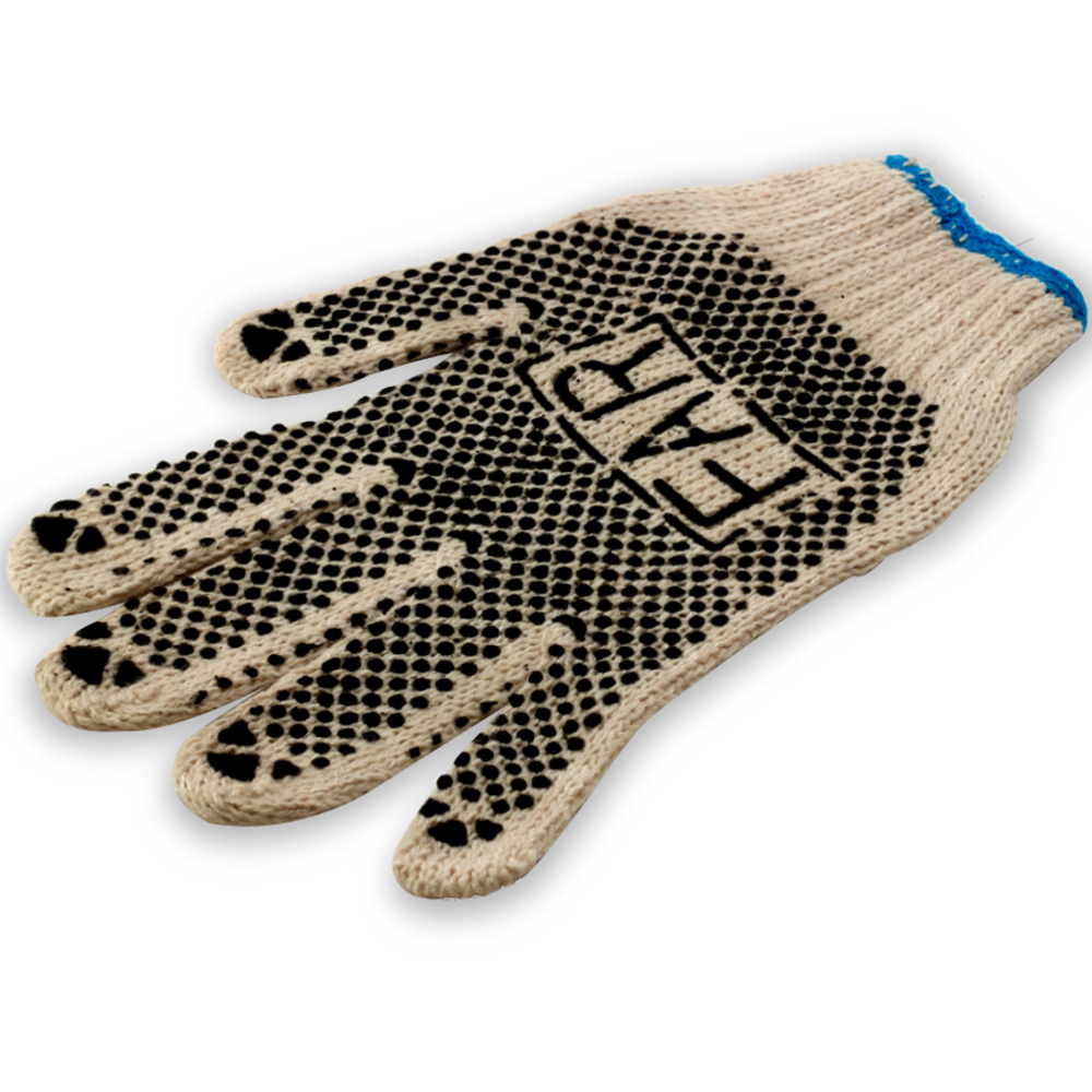 Перчатки рабочие FAR х/б с ПВХ точкой ХL (11290)