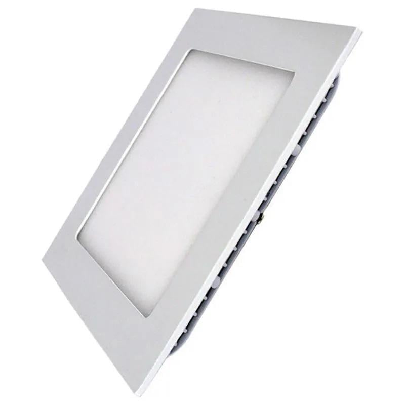 Светильник светодиодный встраиваемый точечный квадрат 24 Вт 24W 220V 4000К Белый свет