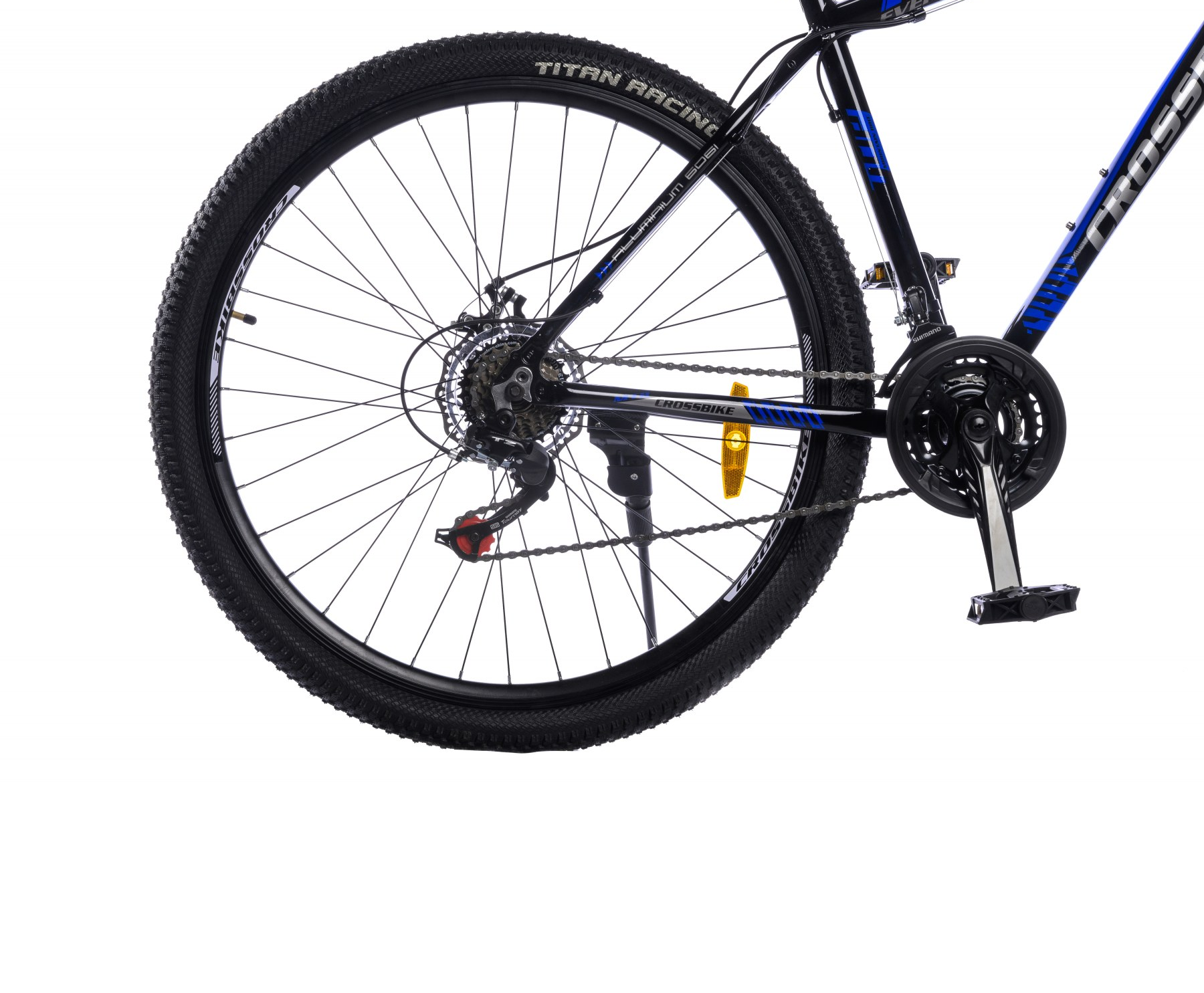 Велосипед Crossbike Everest 2024 29" 19" Black/Blue - фото 2