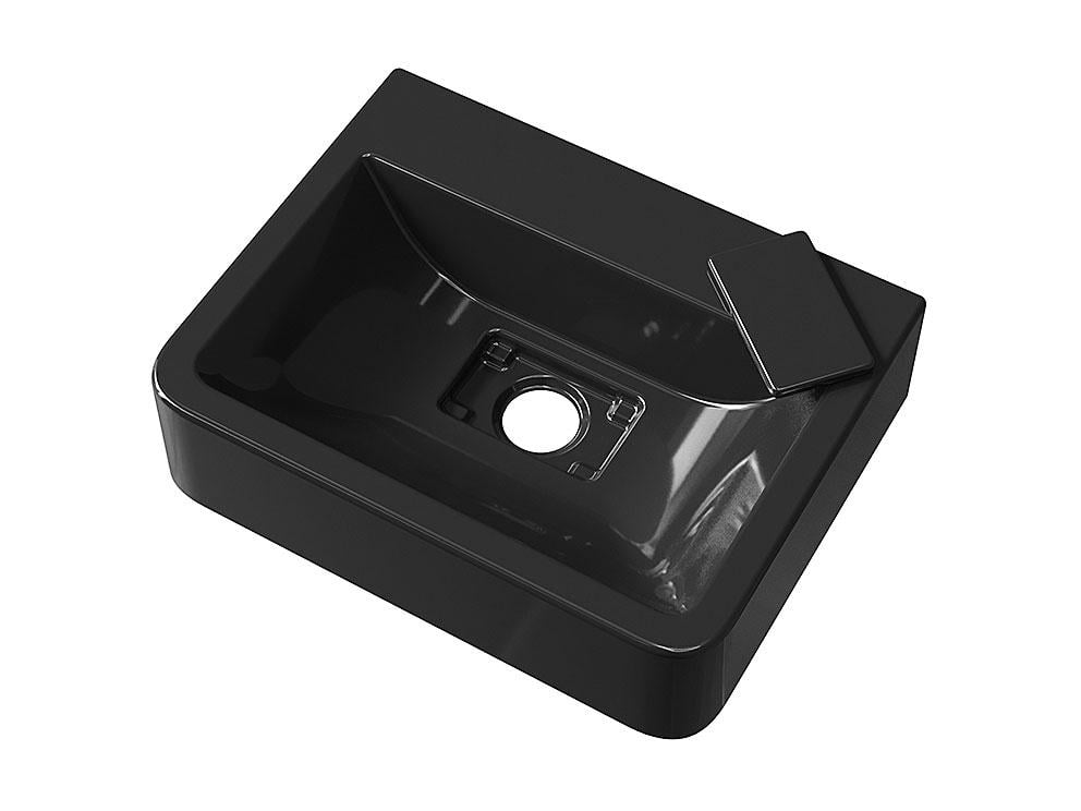 Умивальник підвісний Status Asti 45 см Black (736) - фото 10