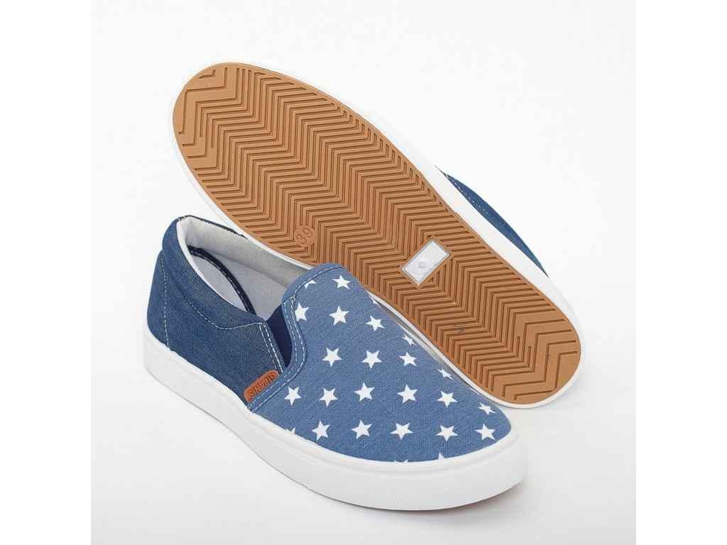 Мокасини жіночі GIPANIS VS-708 р. 36 Синій (233289)