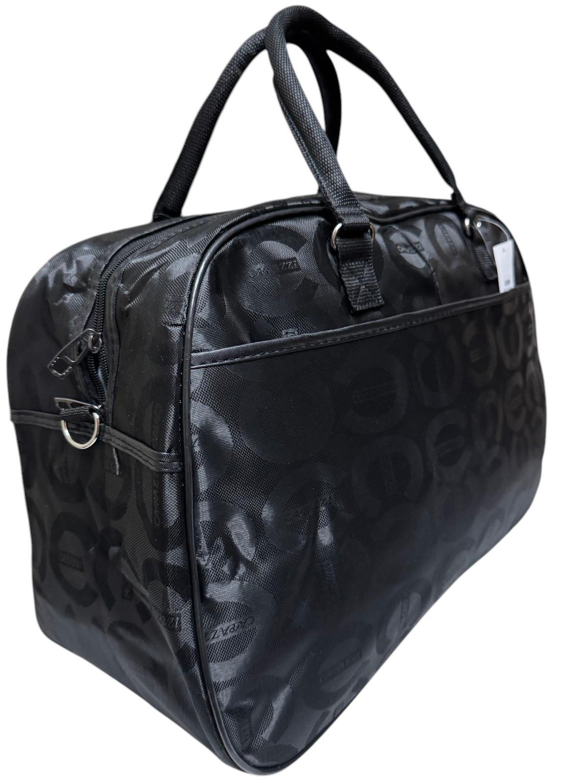 Сумка дорожня ручна поклажа з довгим ремінем через плече Чорний (8809BL) - фото 2 Сумка дорожня ручна поклажа з довгим ремінем через плече Чорний (8809BL) - фото 2