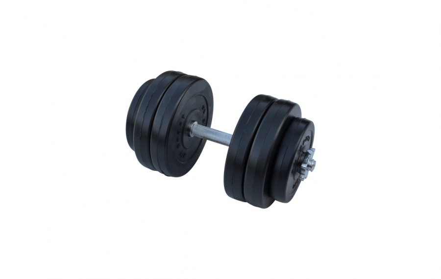 Гантель разборный RN-Sport с хромированным грифом 26 кг (2764274348)